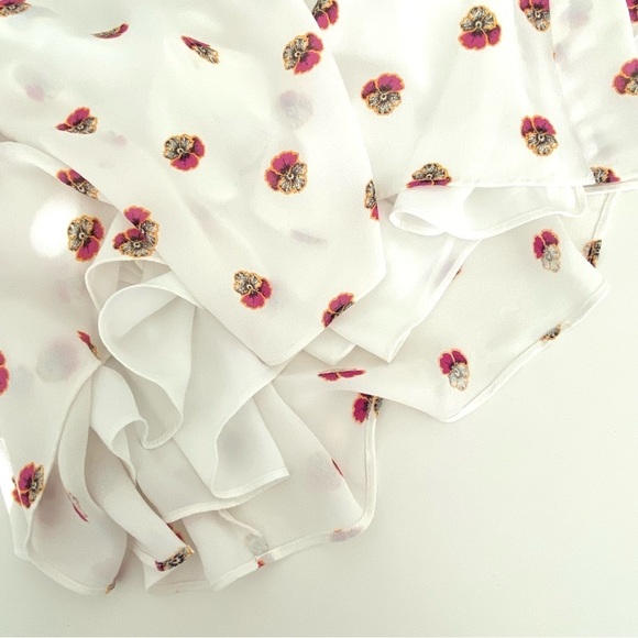 Aritzia Babaton Noel Floral Midi Dress - Picture 10 of 11